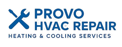 Provo HVAC Repair Logo white outline transparent